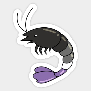 Pride Shrimp Ace Sticker